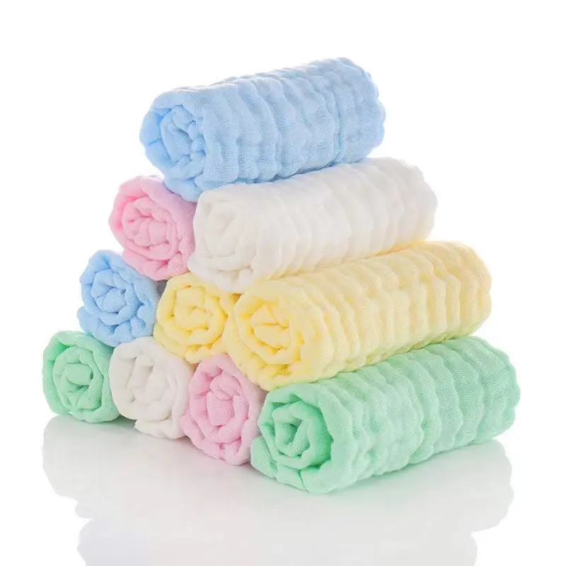 Pure Cotton Baby Gauze Towel 6-Layer Pack - Image 9