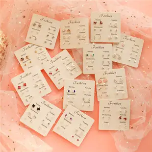 Pearl & Diamond Earrings Set 30 Pairs Wholesale — feature 18