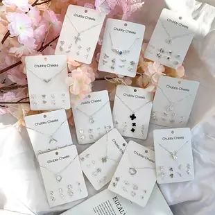 Pearl & Diamond Earrings Set 30 Pairs Wholesale — feature 29