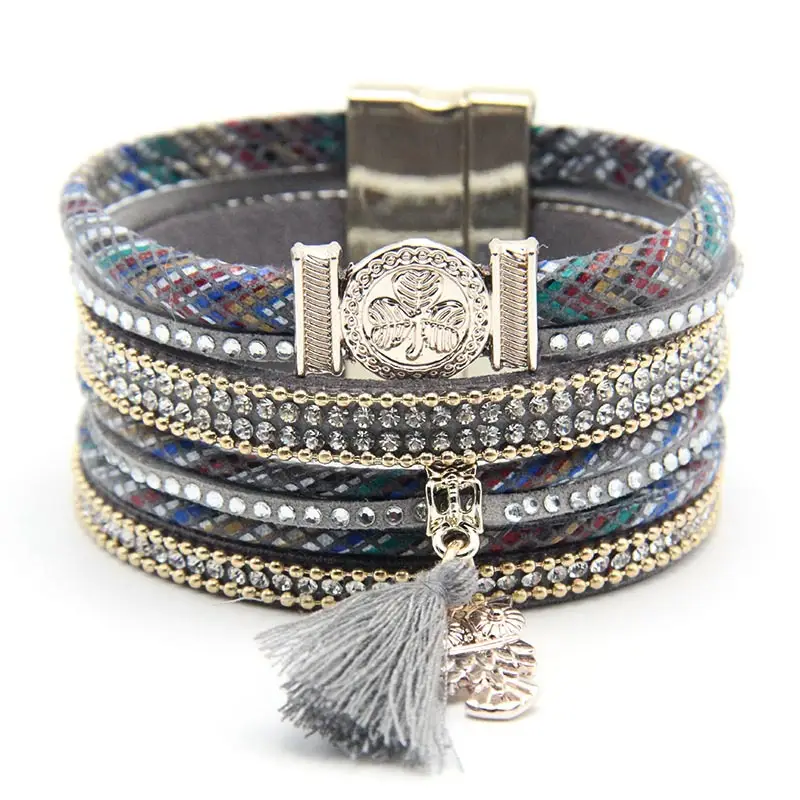 Ethnic Cross-Border Owl Leather Bracelet for Women - Image 4