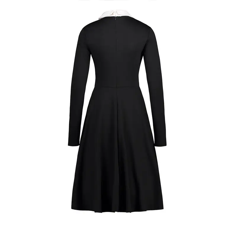 Maroon Cross-Border Swing Dress for Women Large — feature 10