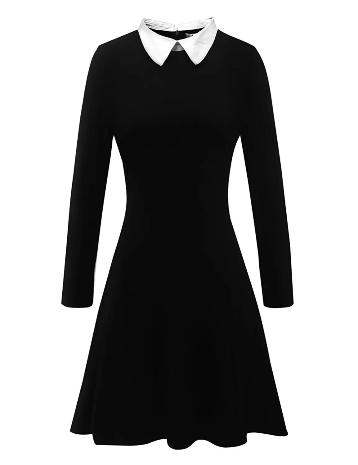 Maroon Cross-Border Swing Dress for Women Large - Image 2