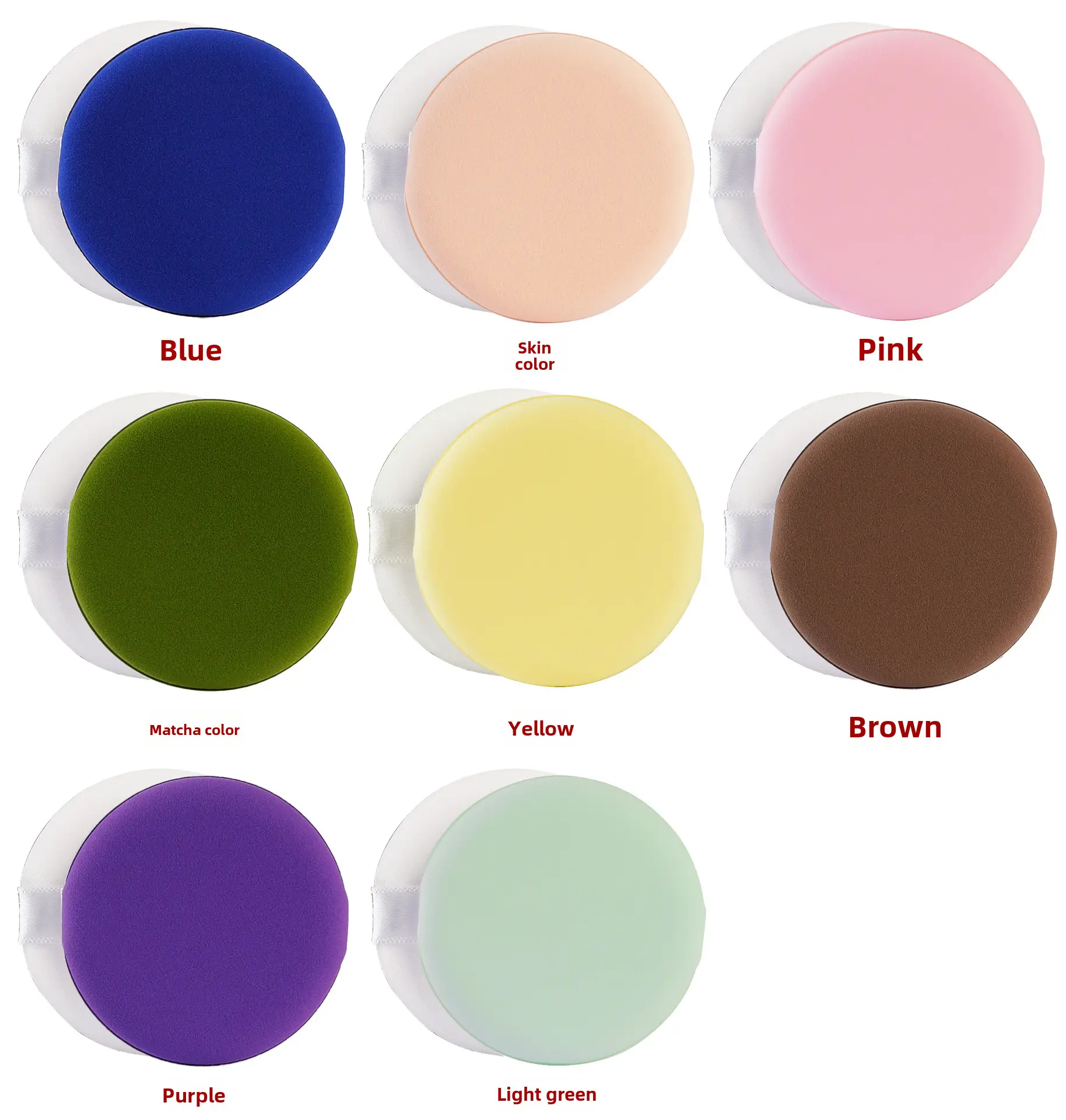 Non-Latex Wet Dry Makeup Sponge Puff Set
