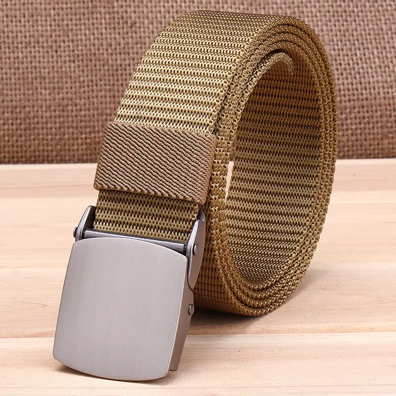Men's Ennius Nylon Belt with Automatic Buckle - Image 3