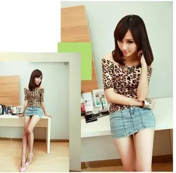 2026 Yellow Off-Shoulder Sexy Women's T-Shirt Crop Top - Image 3