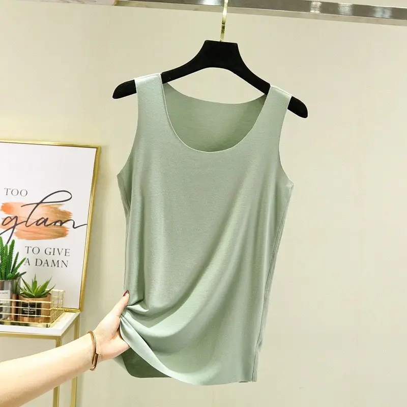 Women's Pink Modal V-Neck Camisole Slim Fit - Image 7