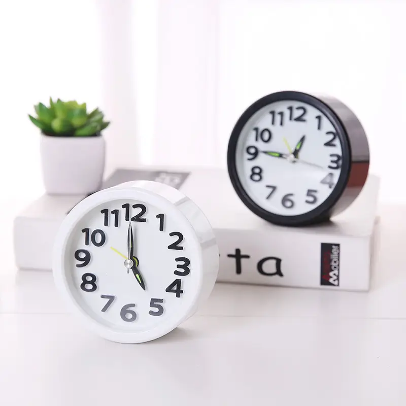 Round Digital Alarm Clock for Home Office Student Bedroom - Image 7