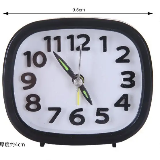 Round Digital Alarm Clock for Home Office Student Bedroom - Image 4