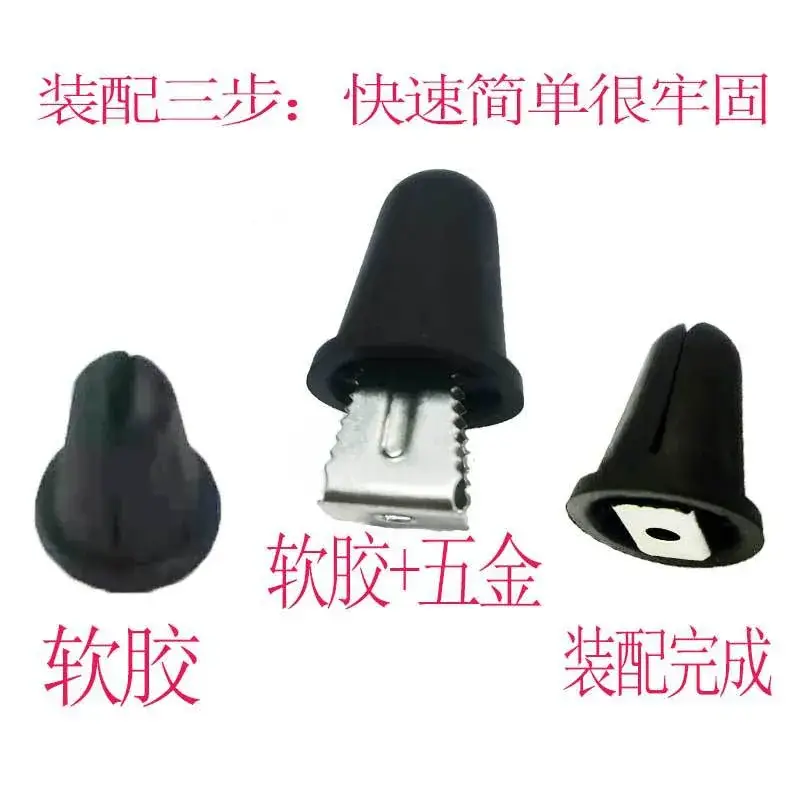 Two-Pronged Air Vent Silicone Clip Universal Accessory