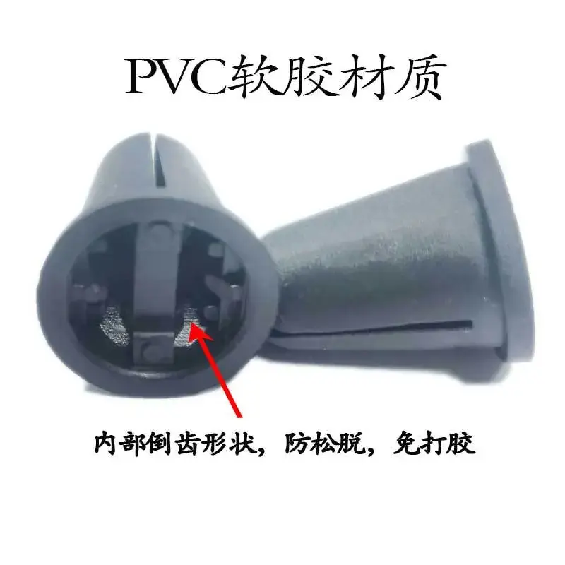 Two-Pronged Air Vent Silicone Clip Universal Accessory