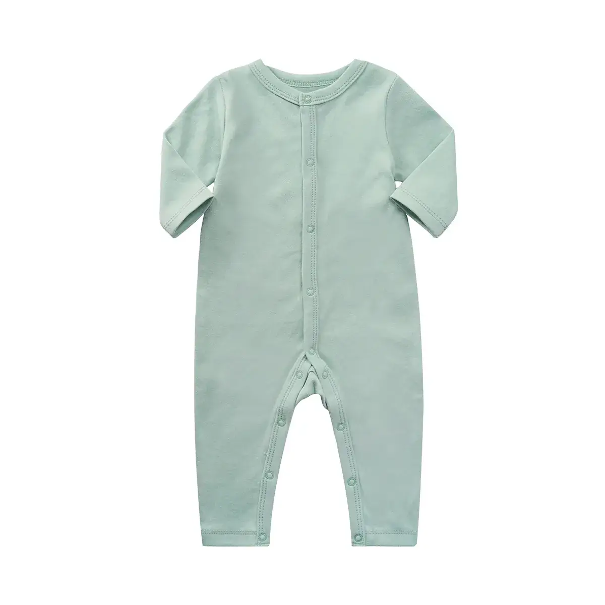 Newborn Spring & Autumn Leg Cover Suit Mint Green - Image 5