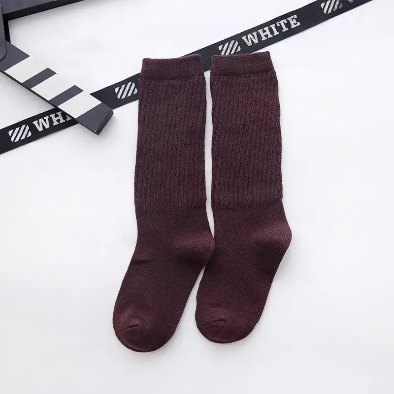 Red Cotton Girls Socks Sweat Absorbent - Image 10