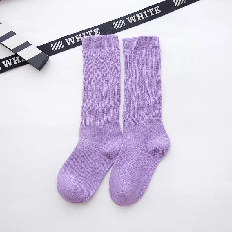 Red Cotton Girls Socks Sweat Absorbent - Image 14