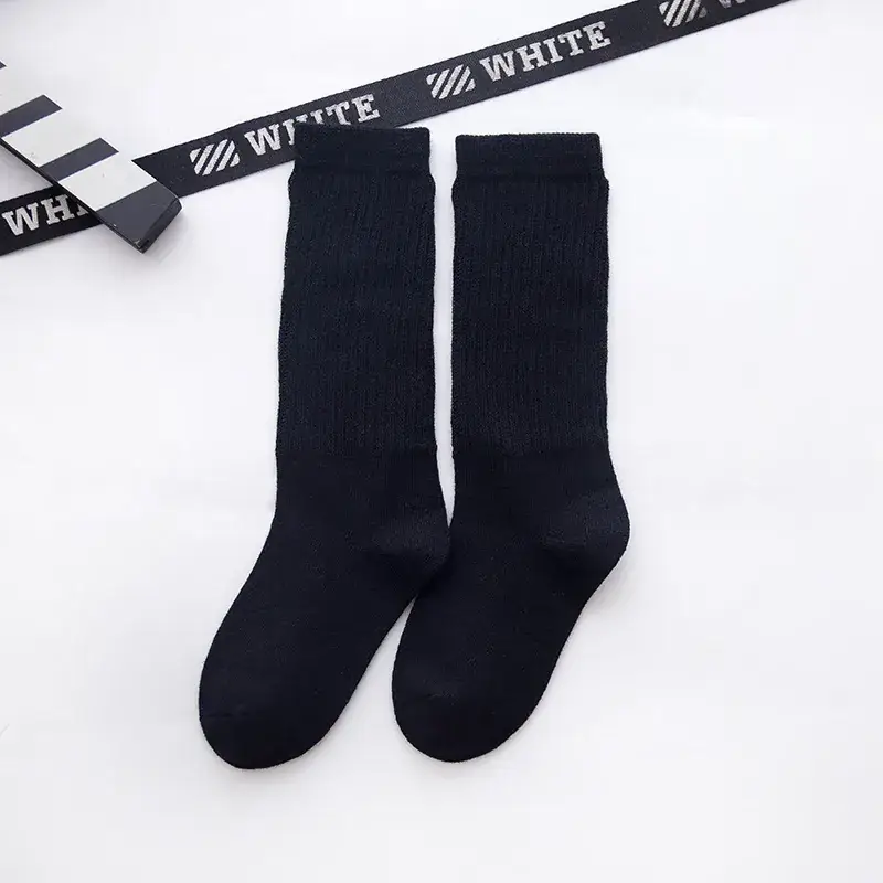 Red Cotton Girls Socks Sweat Absorbent - Image 2