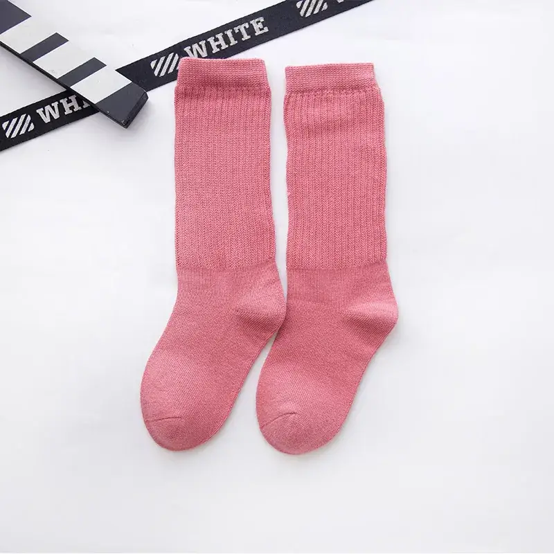 Red Cotton Girls Socks Sweat Absorbent - Image 5