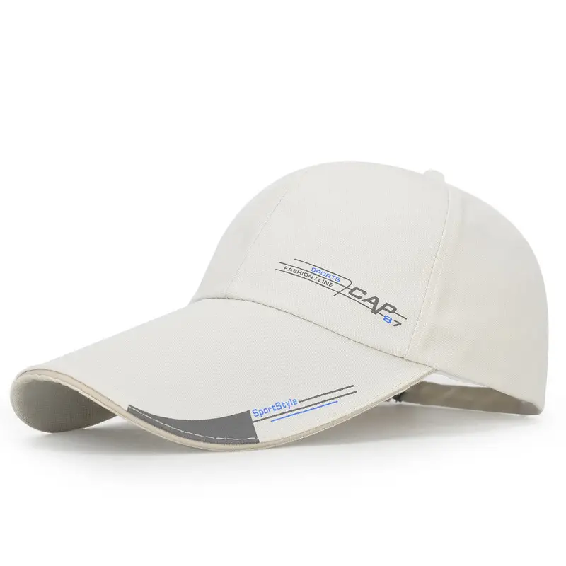 Men Navy Baseball Cap with Brand Logo - Image 10