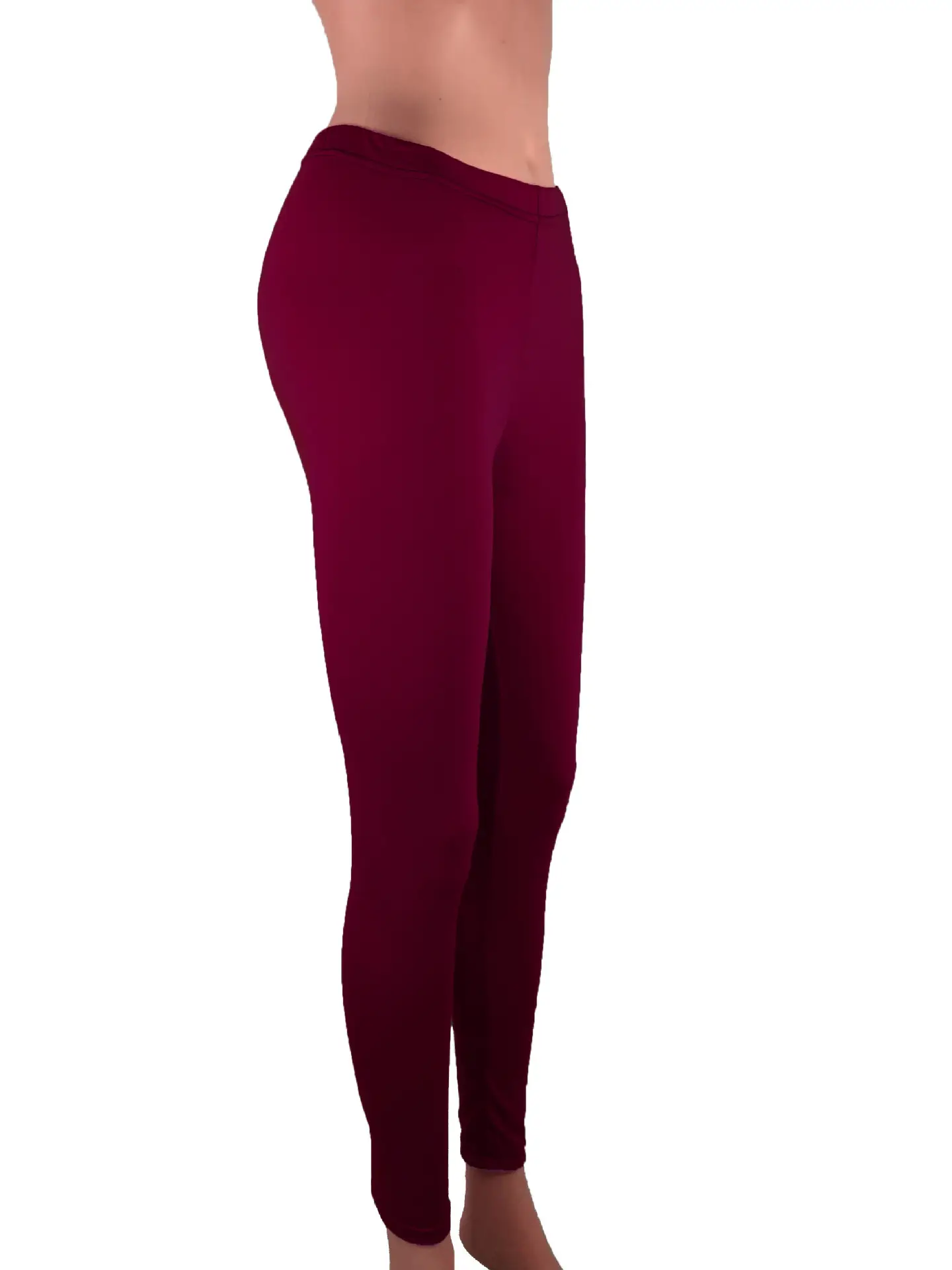 Women Yellow Slim Fitting Leggings Cotton Casual Butt-Lifting Yoga Pants Large Export Wholesale — feature 18