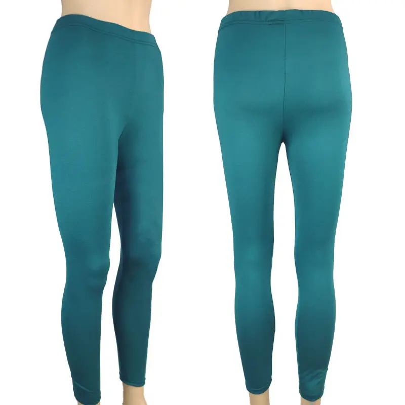 Women Yellow Slim Fitting Leggings Cotton Casual Butt-Lifting Yoga Pants Large Export Wholesale — feature 20