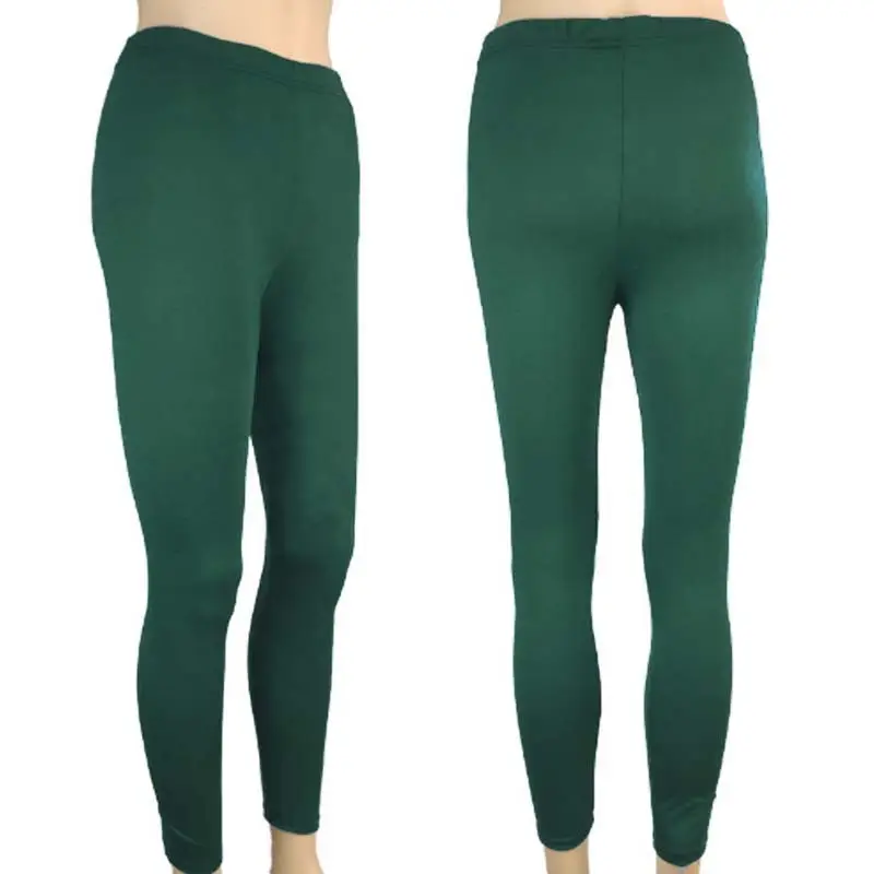 Women Yellow Slim Fitting Leggings Cotton Casual Butt-Lifting Yoga Pants Large Export Wholesale — feature 23