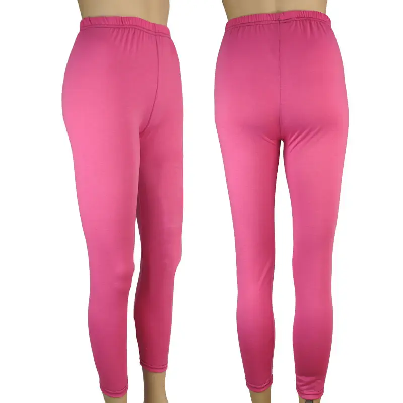 Women Yellow Slim Fitting Leggings Cotton Casual Butt-Lifting Yoga Pants Large Export Wholesale — feature 30