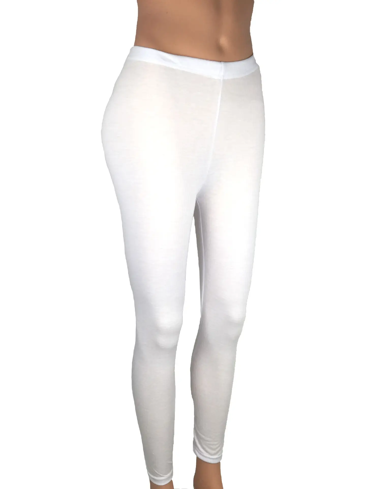 Women Yellow Slim Fitting Leggings Cotton Casual Butt-Lifting Yoga Pants Large Export Wholesale — feature 7