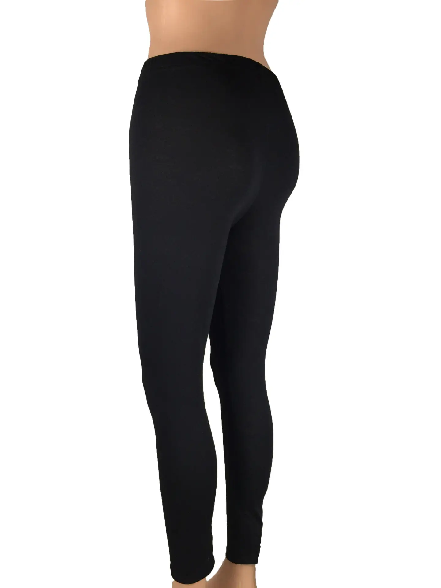 Women Yellow Slim Fitting Leggings Cotton Casual Butt-Lifting Yoga Pants Large Export Wholesale — feature 9