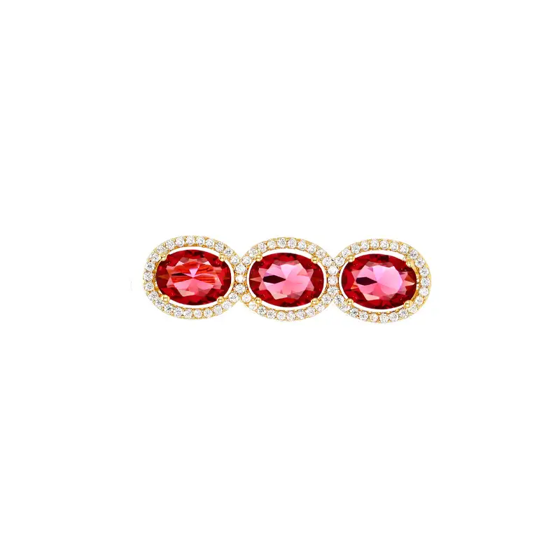 Pink Crystal Ice Flake Snowflake Zircon Brooch for Women - Image 18