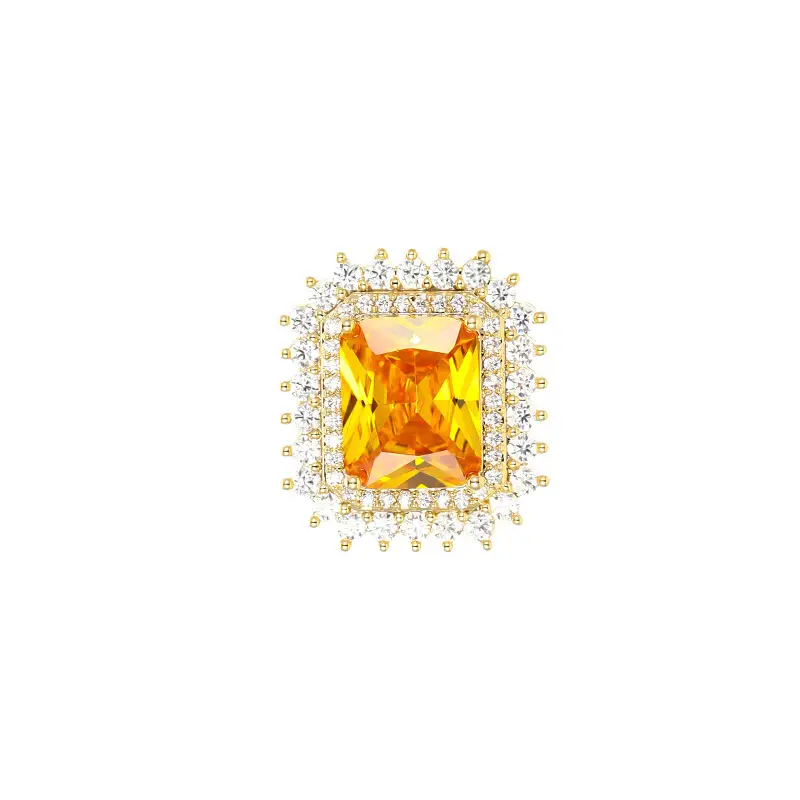 Pink Crystal Ice Flake Snowflake Zircon Brooch for Women - Image 25
