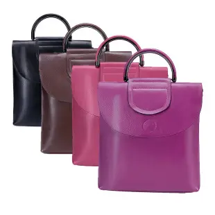Red Korean Style Women's Messenger Bag with Zipper Compartment — feature 9
