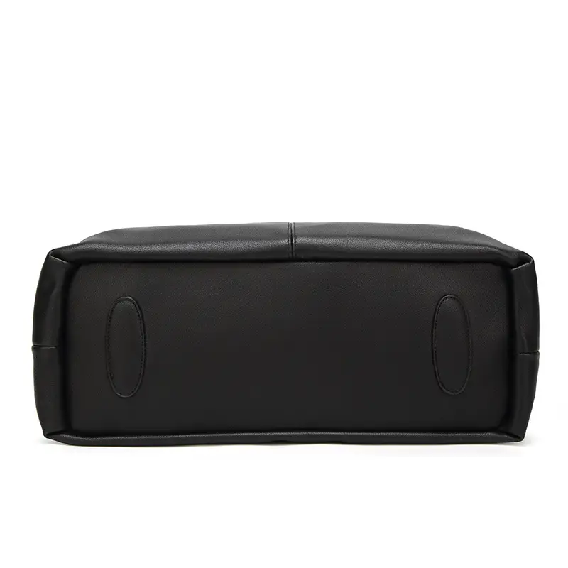 Black Leather Shoulder Bag for Women 2023
