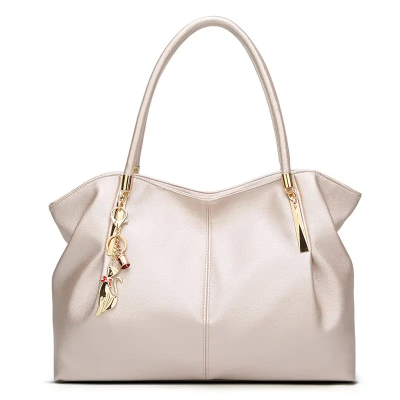 Black Leather Shoulder Bag for Women 2023