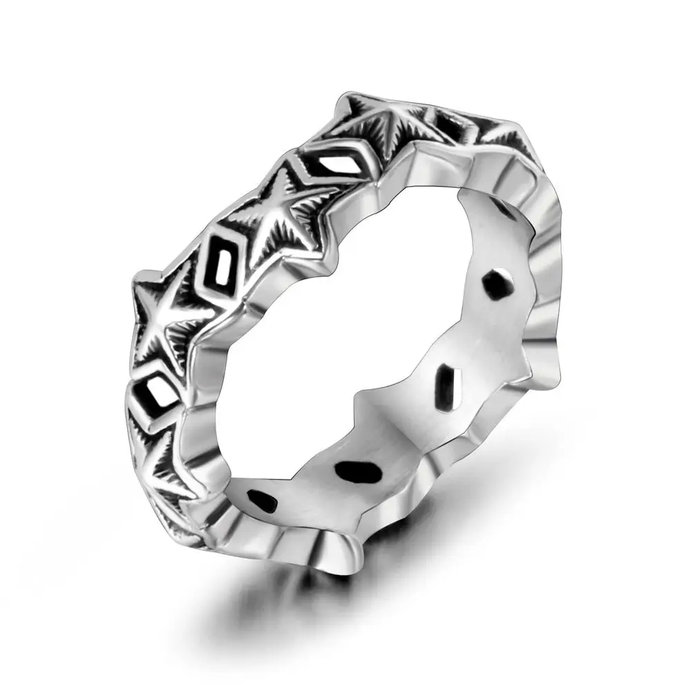 Korean Five-Pointed Star Ring for Women