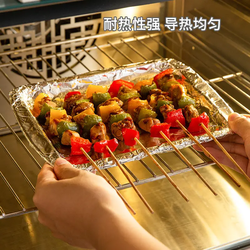 French Baker Tin Foil Paper Baking Oven Use - Image 3