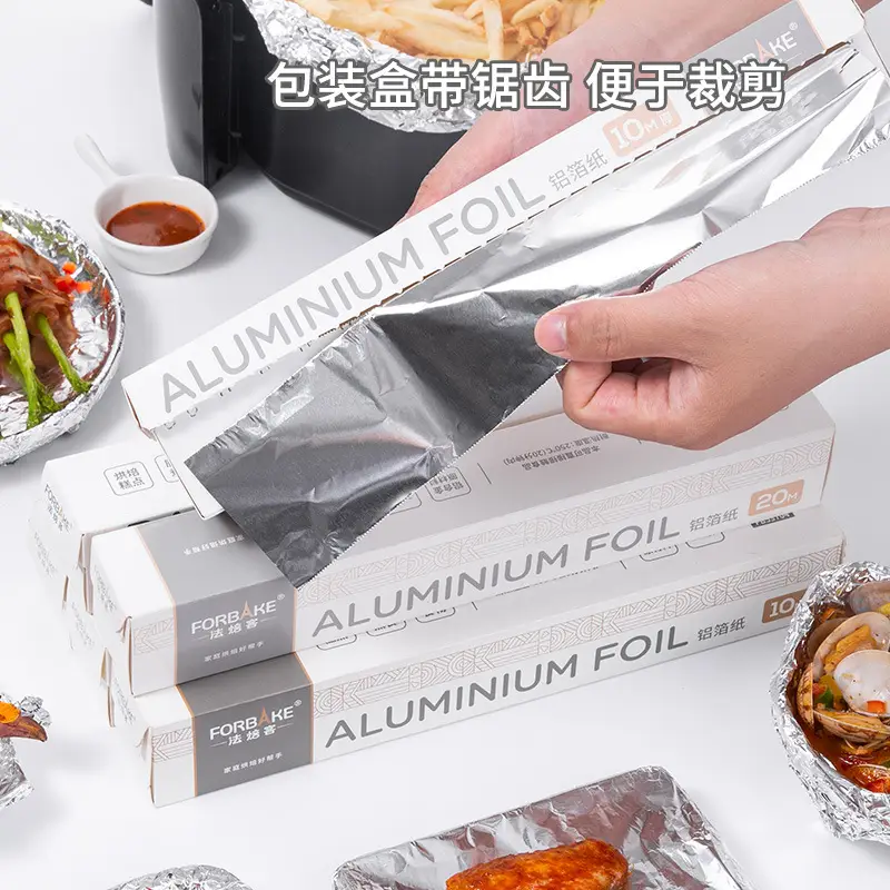 French Baker Tin Foil Paper Baking Oven Use - Image 4