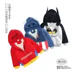 Children's Spider-Man Hoodie Black Red Zipper Hood — feature 9