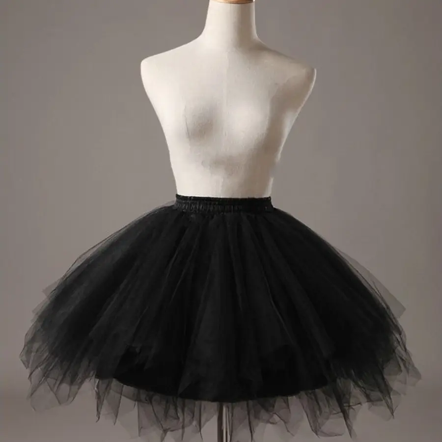 Turquoise Boneless Petticoat Wedding Dress Short Skirt Rock Ball Studio Ballet Wholesale - Image 19