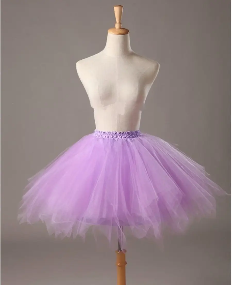 Turquoise Boneless Petticoat Wedding Dress Short Skirt Rock Ball Studio Ballet Wholesale - Image 9