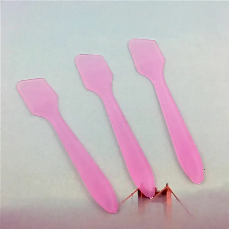 Small Natural Color Plastic Scrapers for DIY Mask & Cream Use - Image 5