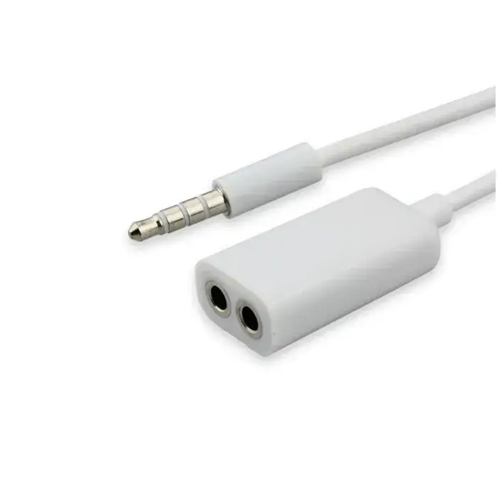 One-two Audio Cable 3.5 Splitter Apple Compatible - Image 3