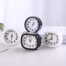 Square Round Alarm Clock Set for Bedroom Office Student Gift — feature 11