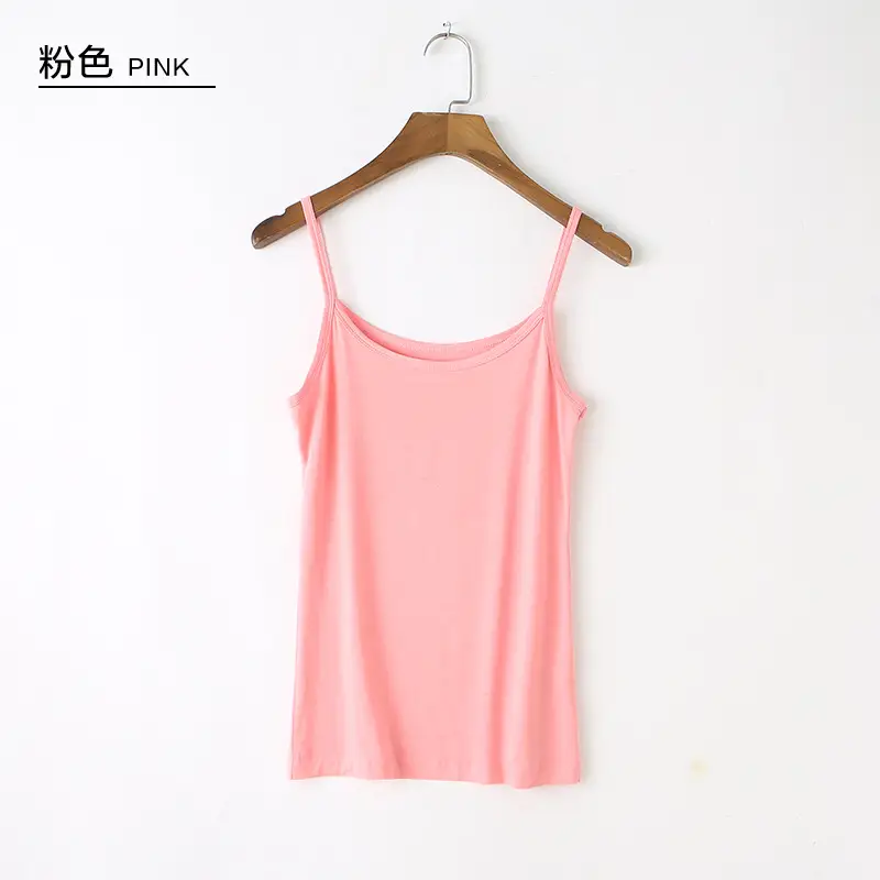 Women's Light Gray Modal Camisole Short Sleeve Summer - Image 2