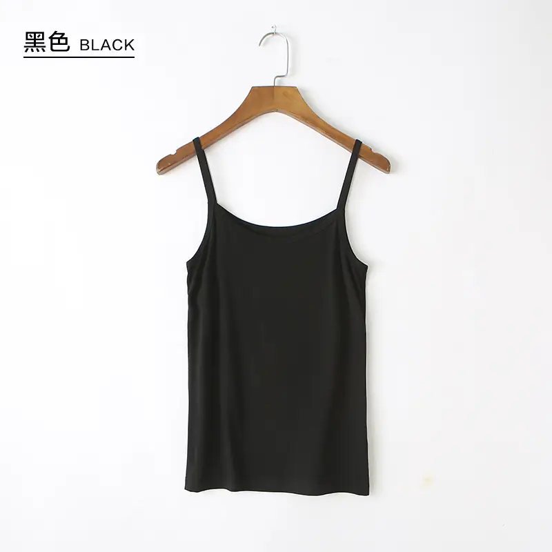 Women's Light Gray Modal Camisole Short Sleeve Summer - Image 3