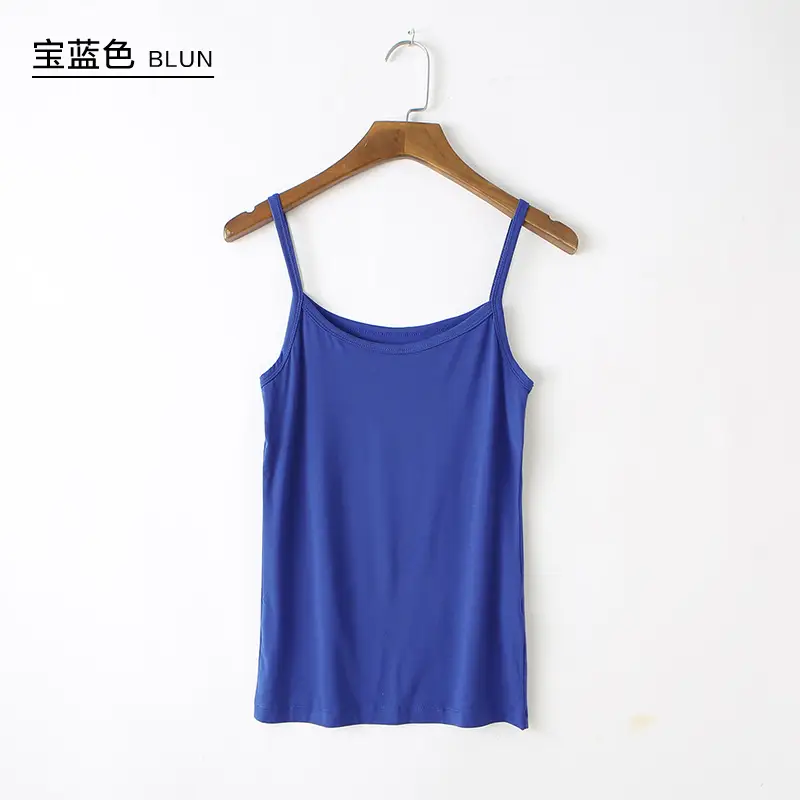 Women's Light Gray Modal Camisole Short Sleeve Summer - Image 6