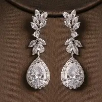 Japanese Zircon Flower Earrings for Women — feature 15