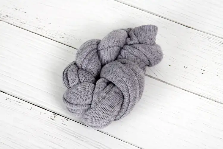 Children's Photo Props Sweet Baby Bow Newborn Elastic Knitted Wrapping - Image 2