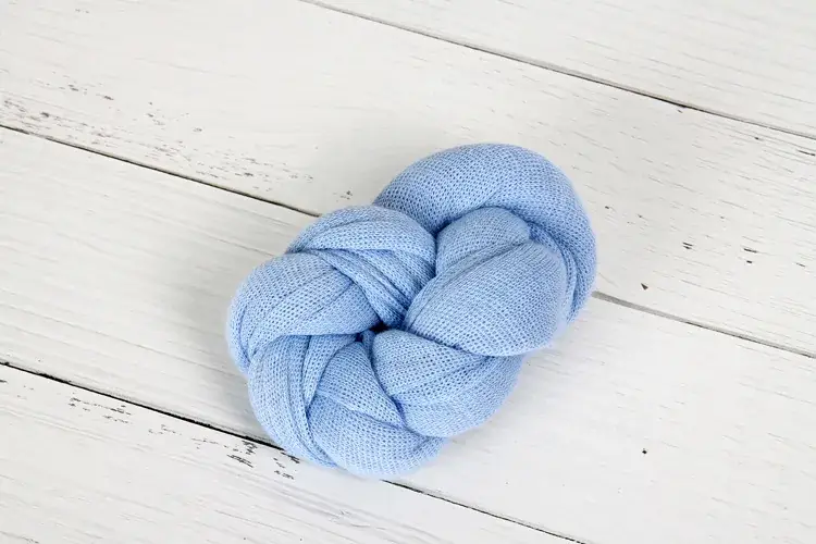 Children's Photo Props Sweet Baby Bow Newborn Elastic Knitted Wrapping - Image 3