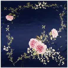 Mai Tong Silk Scarf 90x90cm Spring New Carriage Design — feature 32