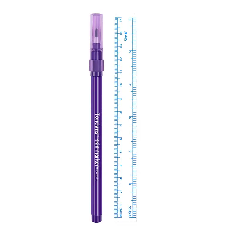 Purple Korean-style Marker Pen for Eyebrow Tattoo & Embroidery