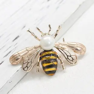 Sun Cloud New Vintage Simple Inlaid Artificial Pearl Peony Corsage Multi-layer Petal Pin Vintage Brooch — feature 7
