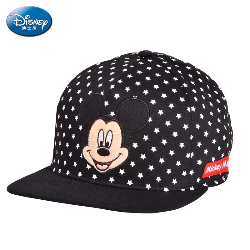 Disney Kids Sunshade Cap Mickey Mouse Striped Blue - Image 5
